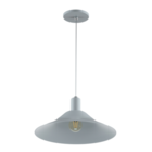 Pendente Match 1xe27 Branco Fosco/ Branco – Or478|orluce